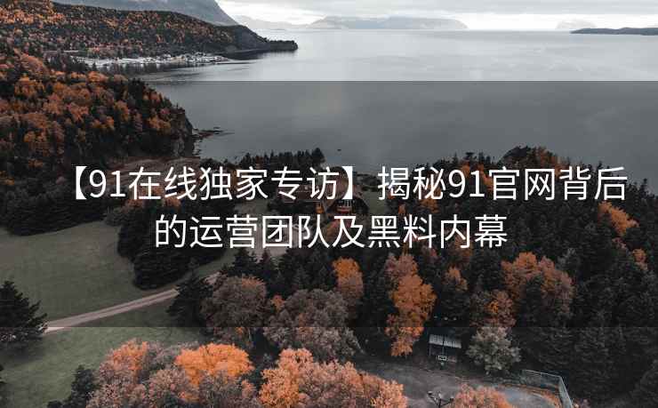 【91在线独家专访】揭秘91官网背后的运营团队及黑料内幕